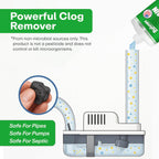 Sylvan AC Drain Line Cleaner | Free XXL Drain Brush | 32 Oz | 12 Month Supply | Made in USA | Universal Compatibility | Removes Clogs and Buildup from HVAC Condensate Lines | Air Conditioner Unclogger