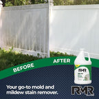 RMR-86 Instant Mold and Mildew Stain Remover Spray - Scrub Free Formula, 1 Gallon