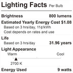 ZYC Recessed Lighting 4 Inch - 9W 800LM LED Recessed Ceiling Light with Night Light,2700K/3000K/4000K/5000K/6000K Selectable Ultra-Thin Lighting,Dimmable Canless Wafer Downlight,Pack of 6（Gold）.