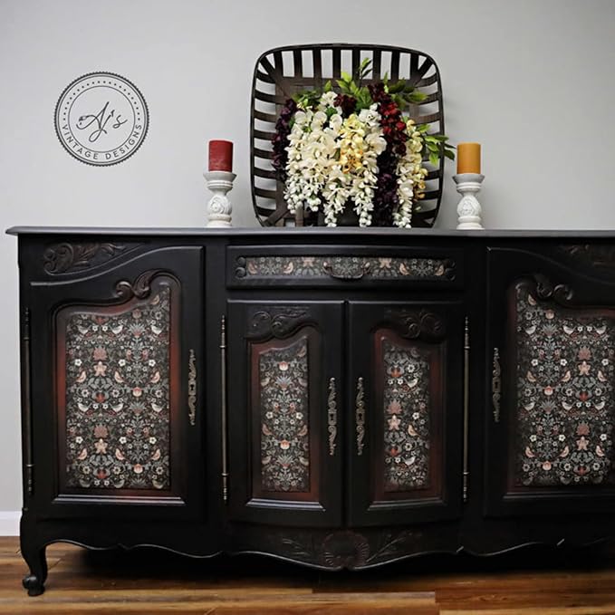 Dixie Belle Paint Company Chalk Finish Furniture Paint - Coffee Bean (8oz) - Matte Espresso Brown Chic Chalk Mineral DIY Furniture Paint