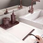 Hiware All-Purpose Shower Squeegee for Shower Doors, Bathroom, Window and Car Glass - Bronze, Stainless Steel, 10 Inches