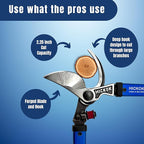 Heavy Duty Loppers for Tree Trimming – 26" Branch Cutter & Pruning Shears with Long Handle | Lightweight Aluminum Tree Trimmer | Professional-Grade Pruner Made in USA