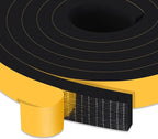 Strong Adhesive Foam Insulation Tape, Weather Strip for Doors and Windows Insulation, SoundProof Door Insulation Strip, Weatherproof, Anti-collision, Anti-bug, Shockproof(1 In x 3/8 In x 13Ft)