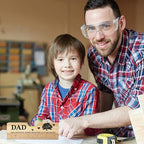 Dad Birthday Gifts from Daughter Son Wife Ideal Christmas Tool Gifts for Dad Father Daddy Step Bonus New Dads Spirit Level Bottle Opener Present for Birthday Fathers Day