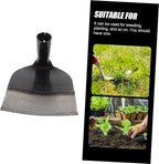 DOITOOL Garden Hoe Replacement Head Gardening Hoe Stainless Steel Gardening Hand Tool for Weeding Soil Loosening Farm Planting