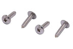 Bolt Dropper #4 X 1/2 inch Stainless Truss Head Phillips Wood Screw (100 Piece) 18-8 (304) Stainless Steel Screws, ssd Screws