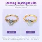 Worley's Wonder Jewelry & Glass Cleaner - Jewelry Cleaner Spray for Gold, Silver, Diamonds, Gemstones, Glass, Marble, Electronics (32 Ounce Refill Bottle - Pack of 2)