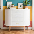 20 Pack 3.75 Inch(96mm) Hole Center Modern Brushed Gold Cabinet Pull Handle Timeless Vanity Drawer Pull Handle Classic Cabinet Hardware for Kitchen Dresser Bathroom, Screws Included, B-Gold(3.75x20)