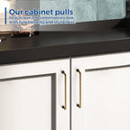 JOY DECOR Cabinet Pulls – 7-1/2 Inch Hole Center, Antique Brass, 5 Pack, Zinc Alloy Cabinet Handles for Drawers & Cupboard – Vintage Style Hardware for Kitchen, Bathroom, Dresser, Furniture Makeover