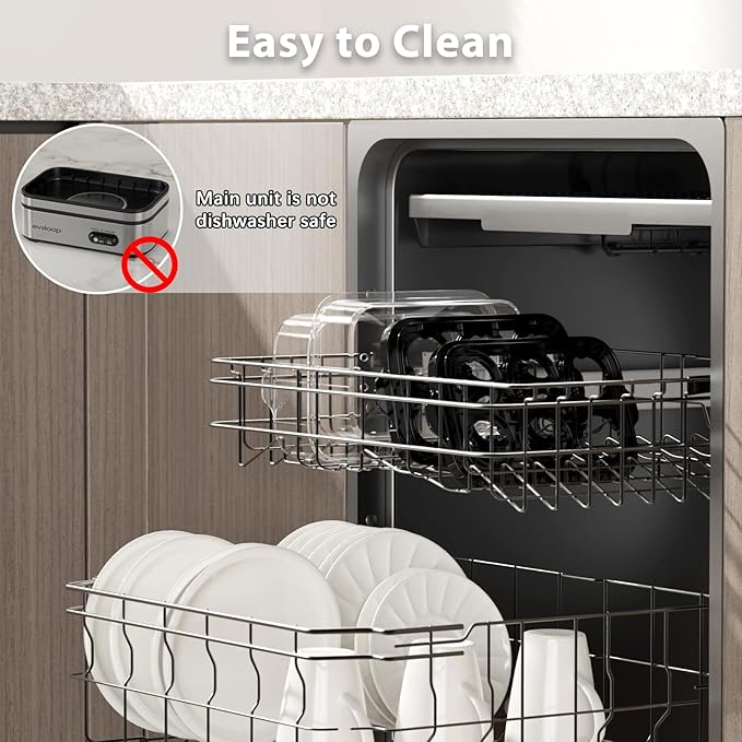 Evoloop Rapid Egg Cooker Electric 12 Eggs Capacity, Soft, Medium, Hard Boiled, Poached, Omelet Maker Egg Poacher & Vegetable Steamer, BPA Free Tray