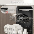 Evoloop Rapid Egg Cooker Electric 12 Eggs Capacity, Soft, Medium, Hard Boiled, Poached, Omelet Maker Egg Poacher & Vegetable Steamer, BPA Free Tray