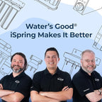 iSpring RO800G Tankless Reverse Osmosis System, 800 GPD Under Sink Water Filter with 2.5:1 Pure to Drain Ratio, TDS & PFAS Reduction, Space Saving Design, Includes Brushed Nickel Faucet