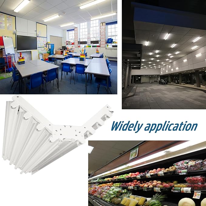 (12 Pack) 24 inch F17T8/841 Fluorescent Light Bulb,2ft 17Watts 4100K Cool White T8 Linear sp841 Tube, G13 Medium Bi-Pin Base