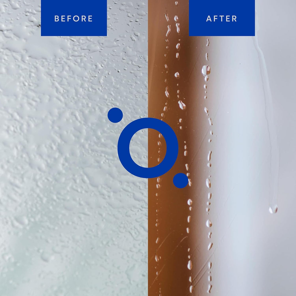 Nano Glass Coating 2-in-1 Kit - Shower Glass and Ceramic protector. Water Repellent spray for glass and Glass Guard for shower doors - Shield against soap residue and hard water stains