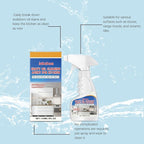 Greasy Dirt Clean Spray, Degreaser Cleaner Heavy Duty, Kitchen Cleaner, All Purpose Stain Removal Cleaners, Oven And Grill Cleaners Clean Up Kitchen Oil Stains(3, pcs-120ml)