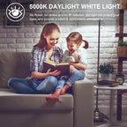 1000W Equivalent LED Corn Light Bulbs, 2 Pack 100W Led Corn Bulb 5000K Daylight White E26 E39 for Large Area Lighting, Warehouse，High Bay Lighting Wide Application