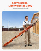 VEVOR 6-Piece Torpedo Level, 78/48/32/24/16/10 Inch Box Levels Set, Bubble Vials Ruler for 45/90/180 Degree, Shock-Proof Aluminum Alloy Magnetic Leveler Tool, SAE/Metric Scale(Only 10-inch has magnet)