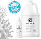 BRIOTECH Sanitizer Disinfectant Hypochlorous Spray, Kill 99.99% of Viruses & Bacteria, Control Mold, Eliminate Odor, Gentle for Nursery & Play Rooms, Food Contact Surface Sanitizer, 32 fl oz Refill