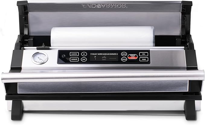 Avid Armor Vacuum Sealer A420XL – 16" Wide Seal Bar for Wider Bags, Fits 50 ft Rolls, Seals Multiple Quart Bags, Food Saver for Kitchen Storage, Sous Vide, Marinating