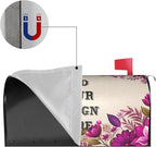Custom Personalized Mailbox Covers Add Photo Picture Family Name House Address Text Magnetic Mail Cover for Home Garden Yard-6