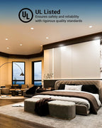 Sunco 12 Pack 4 Inch Recessed Lighting Housing Can, Remodel Air Tight Ceiling Cans, 120-277V,Hard Wired, TP24 Connector Included, Easy Install, IC Rated UL