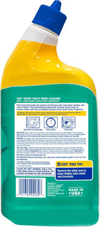 Zep Acidic Toilet Bowl Cleaner - 32 oz (Case of 4) - ZUATBC324 - Experience the Ultimate Cleaning Power with Our 2x Thicker Clinging Formula, Designed to Deliver a Professional-Quality Clean