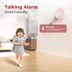 Hardwired Interconnected Smoke and Carbon Monoxide Detector Combo, 2 in 1 Smoke and CO Detector with 2 AA Batteries Back Up, AC Smoke and CO Alarm, Voice Alert, Self-Check, 6 Pack