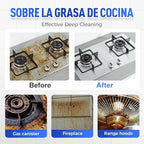 Multi-Purpose Powerful Cleaner for Kitchen, Upgrade Heavy Kitchen Grease Remover, 3 In 1 Coconut Oil Natural Cleanser for Faucets, Tiles, Oven & Stove Top (3)