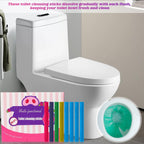 Multi-Functional Deodorizing Toilet Cleaning Sticks,Toilet Bowl Freshener,Toilet Bowl Cleaner Sticks,Toilet Bowl Cleaners Drop in Tank(1Set)
