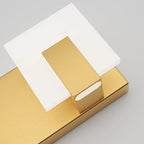 Aipsun Gold Vanity Lighting Fixtures Modern Vanity Lights LED 6 Lights Bathroom Vanity Light Up and Down Wall Light Fixtures 6000K