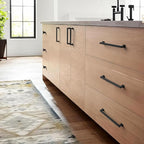 10 Pack 6.3"(160mm) Matte Black Cabinet Pulls Kitchen Cabinet Handles Drawer Pulls Cupboard Hardware for Cabinets CK0078