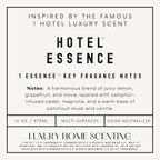 Hotel Essence Cleaner: Plant-Based Multi-Surface Cleaner & Odor Neutralizer, 16 oz, Leather, Cardamom, Lemon, Sandalwood, Cedarwood, Cinnamon, Vetiver, Amber, Musk, Iris, 16 Fl Oz (2)