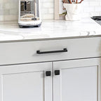 10 Pack Cabinet Knobs Black Kitchen Cabinet Knobs Matte Black Drawer Pulls Dresser Knobs Cupboard Hardware for Cabinets