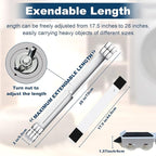 Heavy Duty Extendable Appliance Rollers Mobile Washing Machine Base,Furniture Dolly Mobile Roller,Fridge Stand Moving Cart Appliance Wheels for Washing Machines,Dryers, Refrigerators (White)