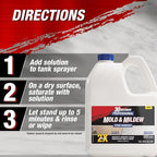 30 SECONDS Pro Mold and Mildew Stain Remover | Scrub Free | Brighter Results Instantly | Ready To Use Refill | 128 fl. oz. (2 PACK)