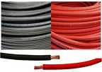 4 Gauge 4 AWG 15 Feet Red + 15 Feet Black Welding Battery Pure Copper Flexible Cable + 10pcs of 3/8" Tinned Copper Cable Lug Terminal Connectors + 3 Feet Black Heat Shrink Tubing