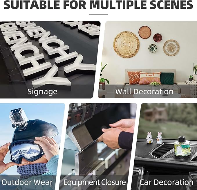 3M Dual Lock SJ3560 1"×4ft Clear 1 Pack Reclosable Fastener Mounting Tape Interlocking Mushroom Shaped Strong Adhesive Hook Lock Sticky Tape for Indoor and Outdoor(DC2512)