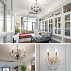 Energetic 24 Pack Dimmable Candelabra Led Light Bulb, CA10 Shape,Flame Tip Style, 60 Watt Equivalent, 500LM 5000K Daylight, E12 Base, LED Candelabra Bulb,CRI 90+, UL Listed, for Decoration