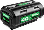 8000mAh Replacement Battery for Ryobi 40V Battery OP4015 OP4050A OP4040 OP4050 OP40201 Compatible with Ryobi 40V Cordless Power Tools (1pack)