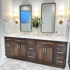 10 Pack 5 Inch Champagne Cabinet Pulls Square Drawer Handles Cupboard Handles Modern Stainless Steel Kitchen Cabinet Hardware Champagne Bronze Pulls