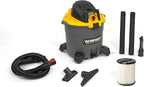 WORKSHOP Wet/Dry Vacs Shop Vacuum WS1600VA 16-Gallon 6.5 Peak HP Heavy-Duty Wet Dry Vacuum Cleaner with Filter, Hose, and Attachments for Home Projects & Renovations