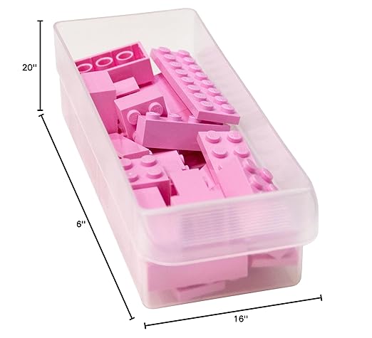 Akro-Mils 64-Drawer Plastic Drawer Storage Cabinet for Garage Organization, Bead Organizer, Building Bricks Storage, Teacher Toolbox, Makeup Organizer, 20-Inch W x 6-Inch D x 16-Inch H, 10164 Black