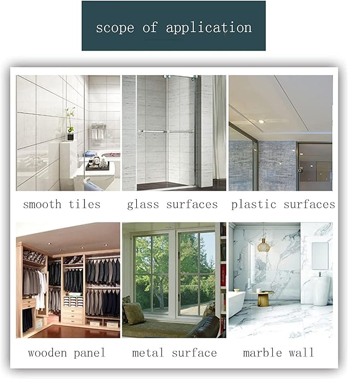 Self Adhesive Ceiling Or Wall Curtain Track No Drill Curtain Rod 8FT/96Inch, No Damage Curtain Track Hangers, For Windows Cabinet Closet Bathroom Shower Curtain (8FT)