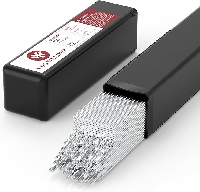 YESWELDER Aluminum TIG Welding Rod ER4043 3/32"x16" 5LB