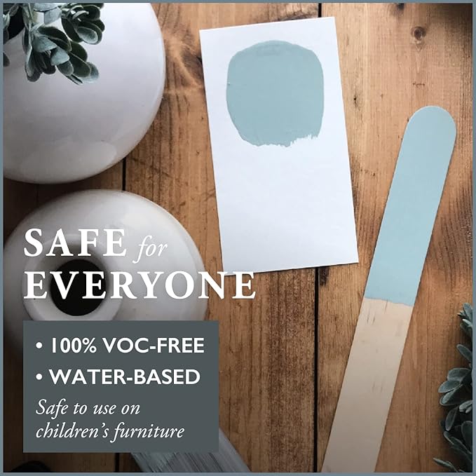 AMY HOWARD AT HOME Chalk-Based One Step Paint for Furniture, Cabinetry, Decor, Finish, and More | No Stripping, Sanding, or Priming | Ultra-Light Base | 32 Ounce | Credenza