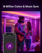 Lumary Smart Gimbal Recessed Lighting 6 Inch with Remote, 355°+20° Adjustable RGBWW WiFi Ceiling Light, Work with Alexa Google, Canless LED Downlight with J-Box, 13W 1000LM CRI90, 4 Pack