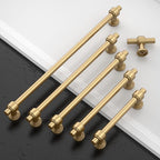 Amerdeco 10 Pack Champagne Bronze Cabinet Pulls 3.75 Inch(96mm) Hole Center Drawer Pulls Cabinet Hardware Kitchen Cabinet Handles for Bathroom Dresser Pulls ZH0069