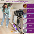 32 Pack Disposable Mop Pads for Swiffer Power Mop, Thickened 14-Layer，Multi-Surface PowerMop Refills Replacement Mopping Pad for Floor Cleaning，Non-Washable & Unscented,Quick-Absorb，No Residue