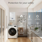 Instant Electric Water Heater 240V 6500W. Tankless Water Heater Electric for Kitchen、Bathroom、Under Sink.On Demand Hot Water Heaters with Self Modulating Technology.Energy Efficient&Easy Installation.