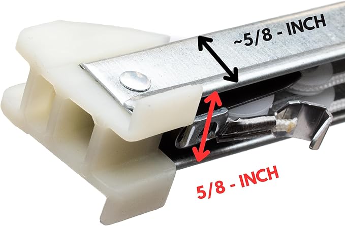 23-4 2340 Window Balance Spring Replacement, Block and Tackle Cartridge Channel Balance, CWH Premium Replacement Balances for Windows, Stamped Size 23-4 Overall Length 25"